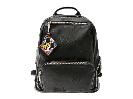 Rucsac DESIGUAL negru, SAKP04, din piele ecologica