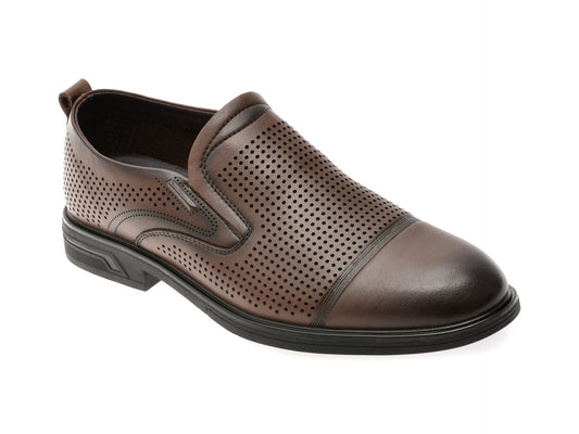 Pantofi eleganti BITE THE BULLET maro, LA71011, din piele naturala