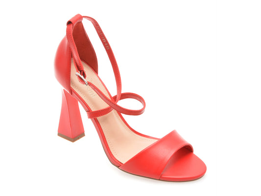 Sandale elegante FLAVIA PASSINI rosii, 1162835, din piele naturala