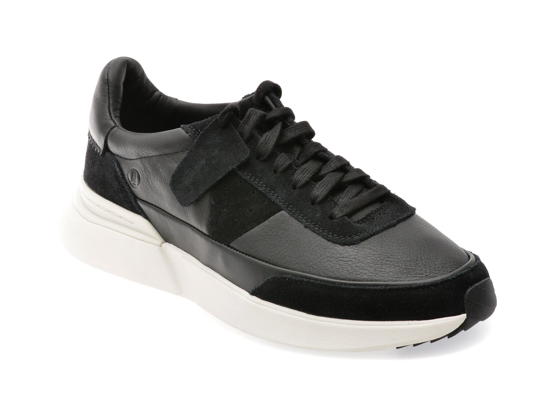 Pantofi sport CLARKS negri, CRAFT PACE, din piele naturala