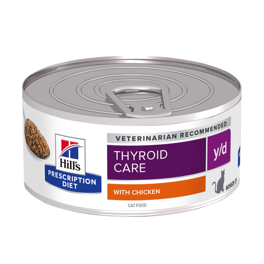 Hill's Prescription Diet Feline y/d Thyroid Care, 156 g