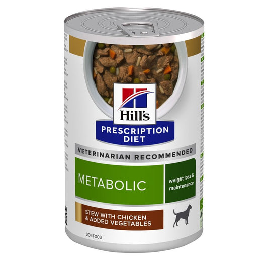 Hill's Prescription Diet Canine Metabolic Chicken and Vegetable Stew, 354 g
