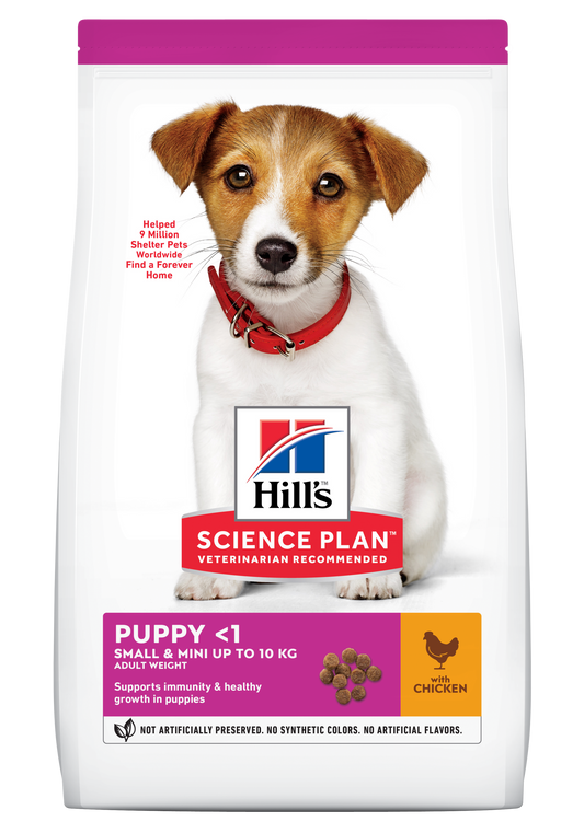 Hill's Science Plan Canine Puppy Small and Mini Chicken, 1.5 kg