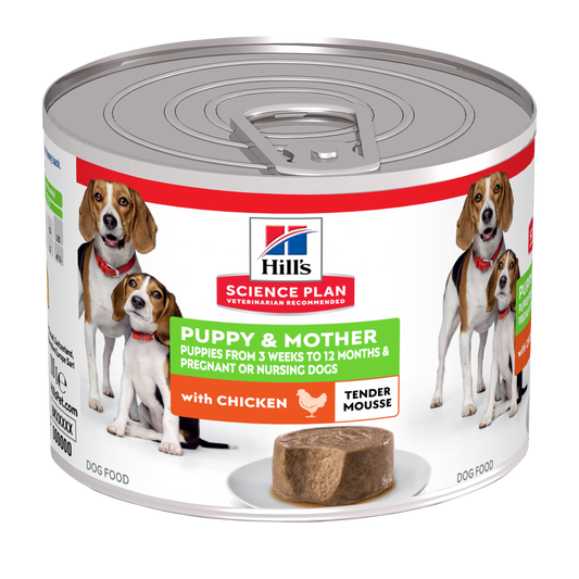 Hill's Science Plan Canine Puppy & Mother Tender Mousse Chicken, 200 g