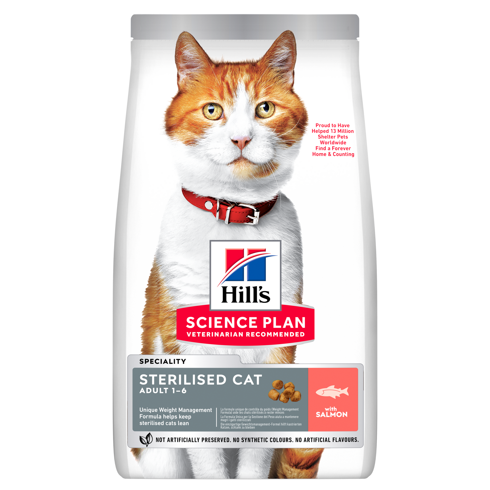 Hill's Science Plan Feline Adult Sterilised Salmon, 3 kg