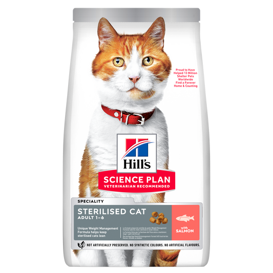 Hill's Science Plan Feline Adult Sterilised Salmon, 15 kg