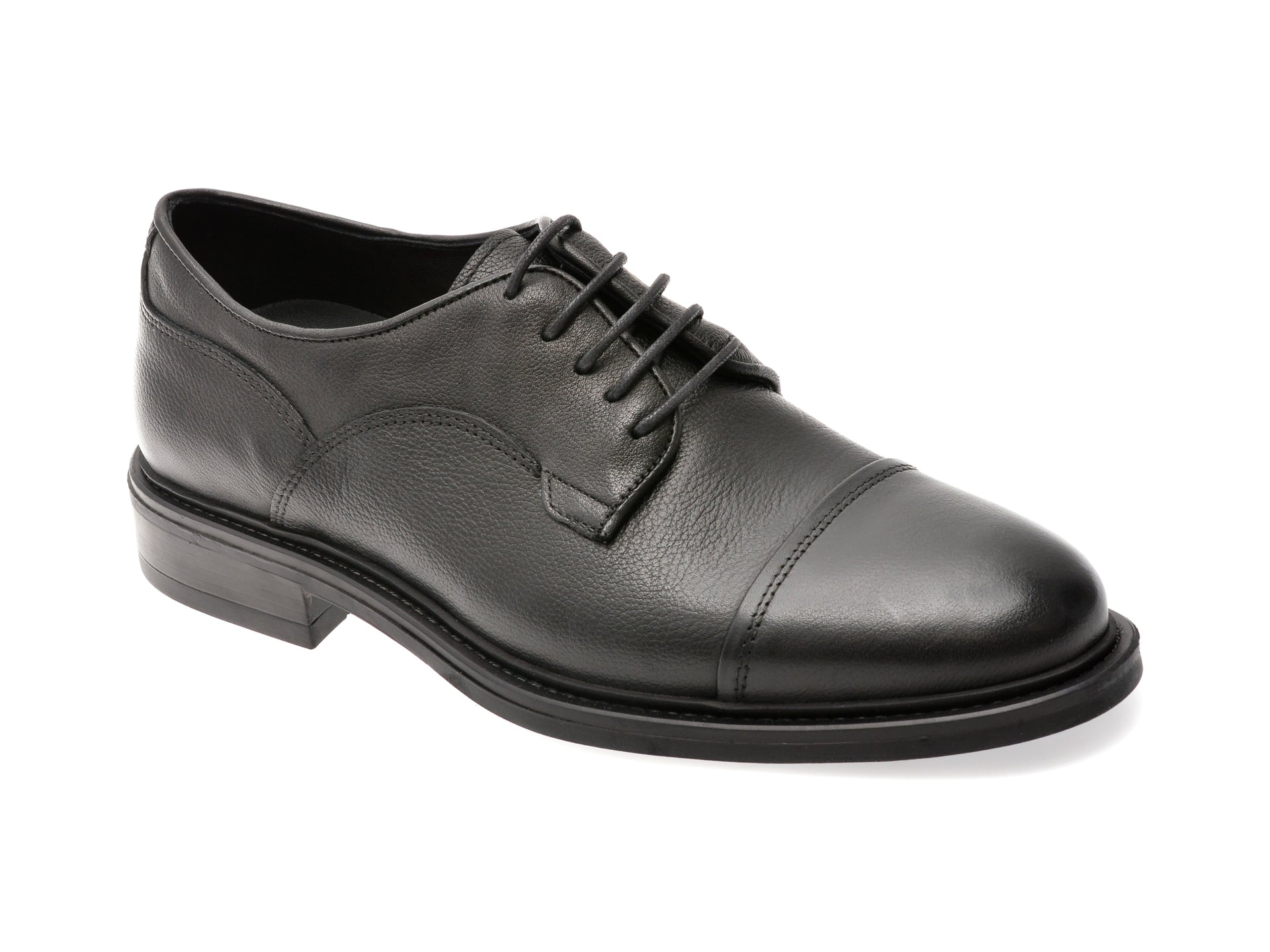 Pantofi eleganti OTTER negri, 2388, din piele naturala