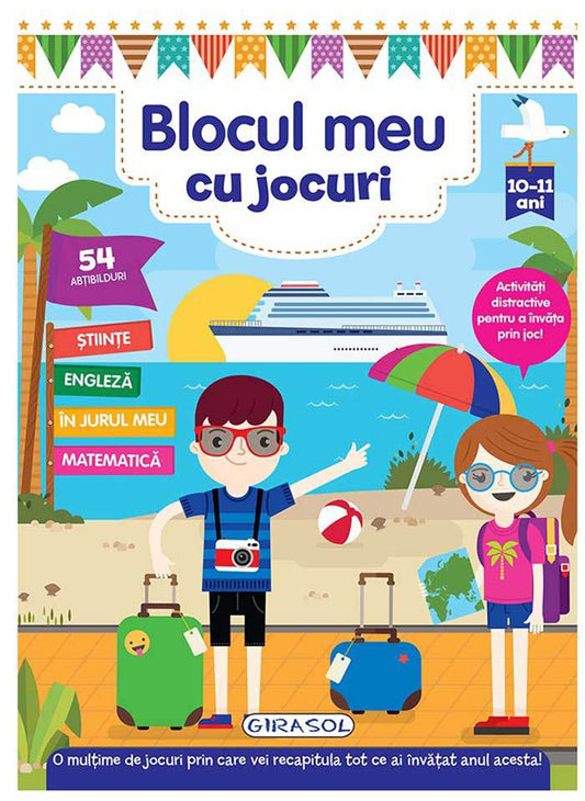 Blocul meu cu jocuri. 10-11 ani 