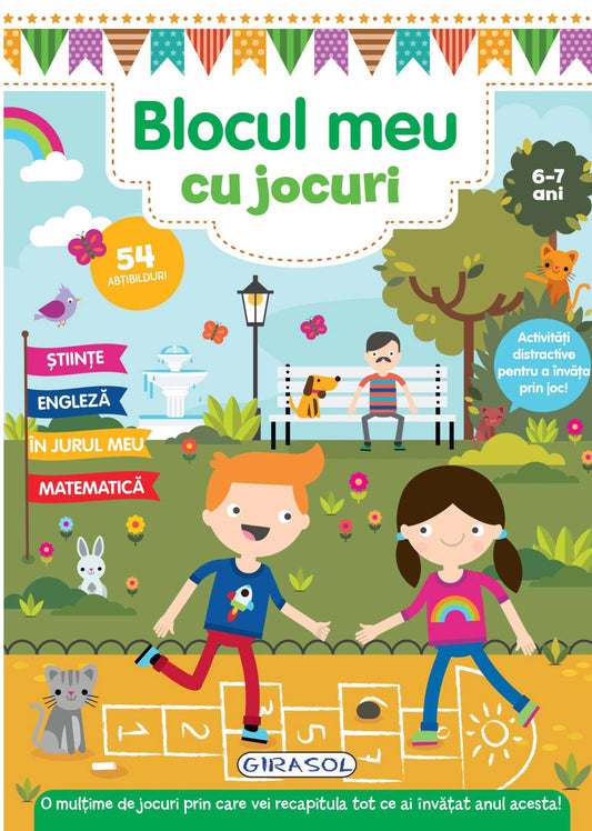Blocul meu cu jocuri. 6-7 ani 