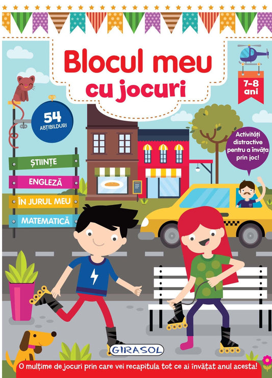 Blocul meu cu jocuri. 7-8 ani 