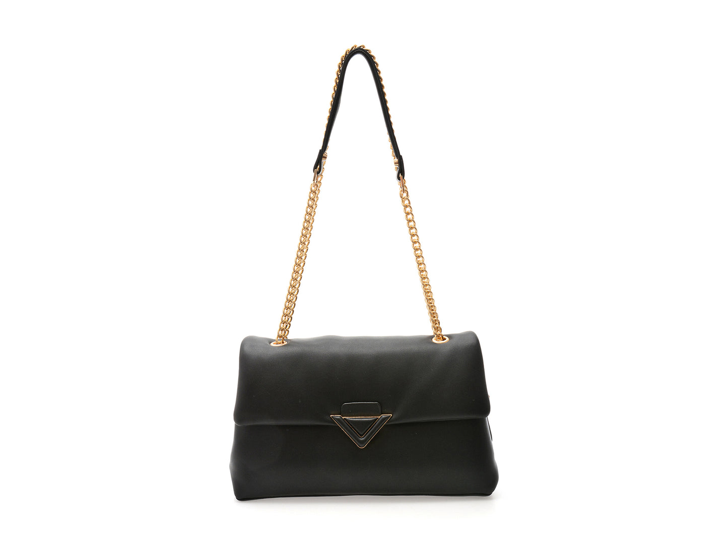 Geanta ALDO neagra, LARGESOFTPUFF 001, din piele ecologica