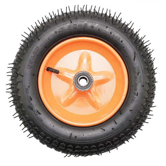 Roata roaba TT cu rulment profil mixt - 3.50-8 4PR