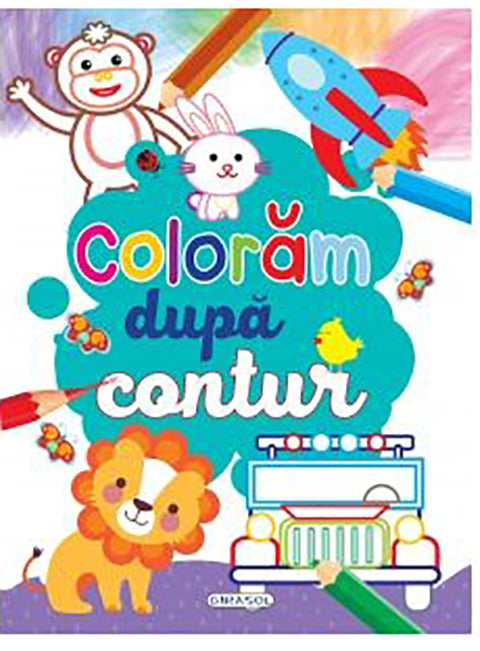 Coloram dupa contur 