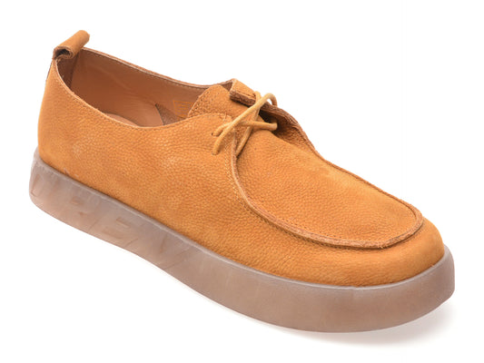 Mocasini GRYXX maro, 72201, din piele naturala