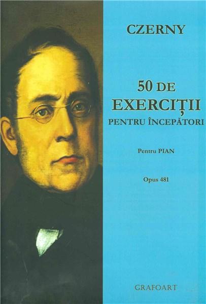 50 de exercitii pentru incepatori, pentru pian, opus 481 - Carl Czerny