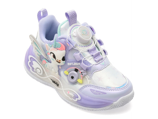Pantofi sport SELECTION KIDS mov, 910, din piele ecologica