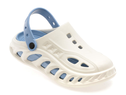 Papuci GRYXX albi, 20279, din pvc