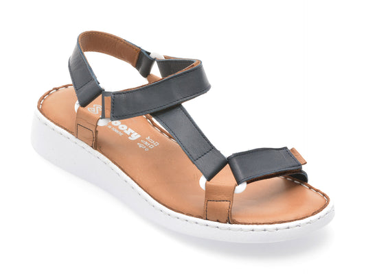 Sandale SHOOZY bleumarin, EV4041, din piele naturala