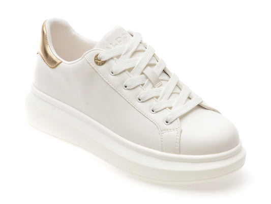 Pantofi sport ALDO albi, REIA 110, din piele ecologica