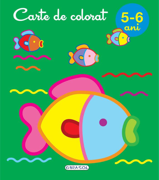 Carte de colorat, 5-6 ani 