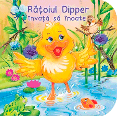 Ratoiul Dipper invata sa inoate 