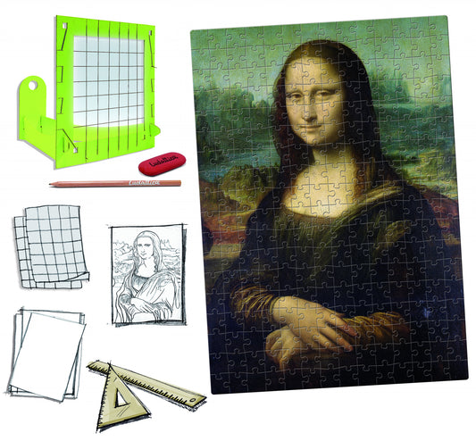 Kit puzzle - Atelier Leonardo Da Vinci - Ludattica