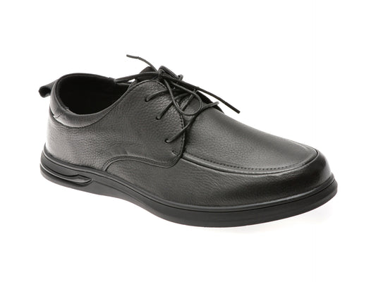 Pantofi GRYXX negri, S5006, din piele naturala