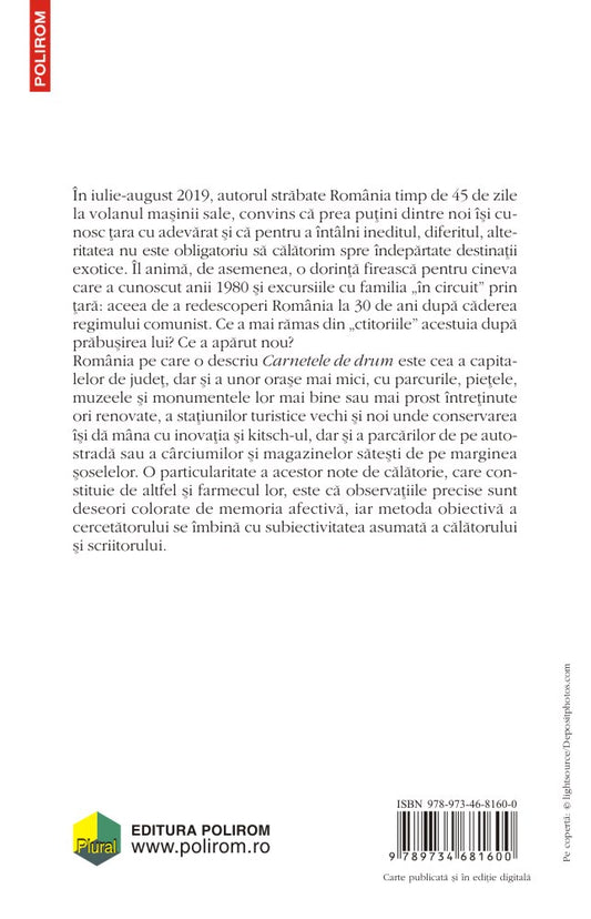 Prin Romania. Carnete de drum - Mirel Banica