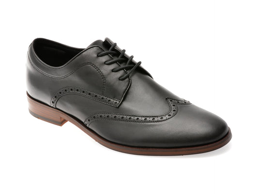 Pantofi eleganti ALDO negri, SARGASSO 001, din piele naturala