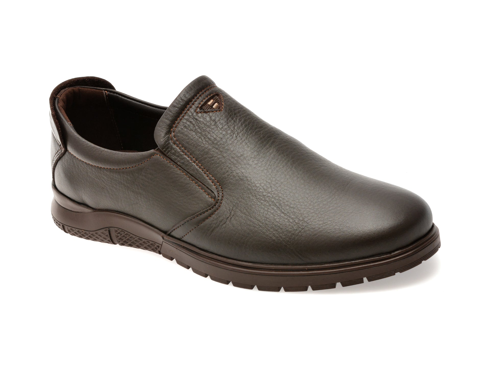 Pantofi OTTER maro, 556, din piele naturala