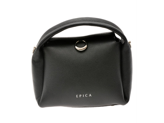 Geanta EPICA neagra, 203901, din piele naturala