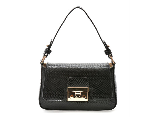 Geanta EPICA neagra, HSY66, din piele ecologica