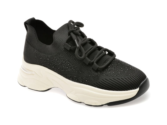 Pantofi sport FLAVIA PASSINI negri, 213315A, din material textil