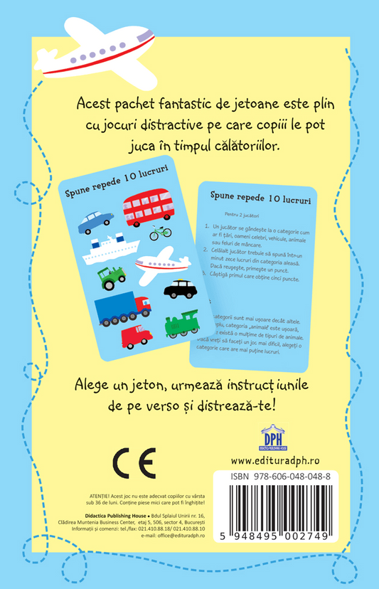 50 de jocuri de jucat in calatorii 