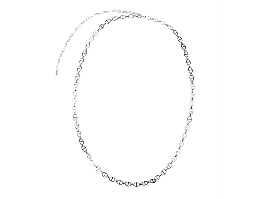 Curea ALDO argintie, POISED 040, din metal