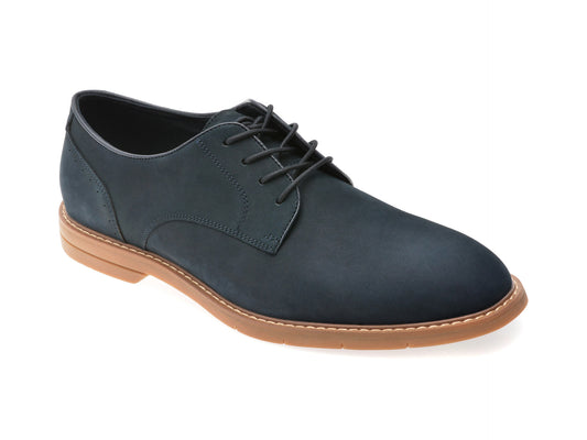 Pantofi ALDO bleumarin, FARO 413, din nabuc