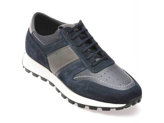 Pantofi OTTER bleumarin, 2224, din piele naturala