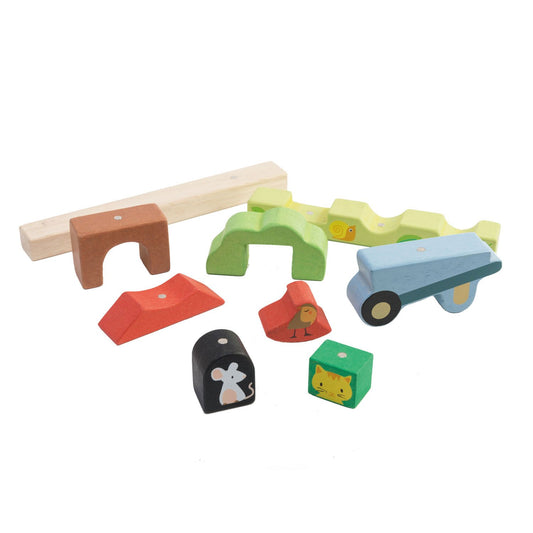 Puzzle magnetic - Garden - Tender Leaf Toys