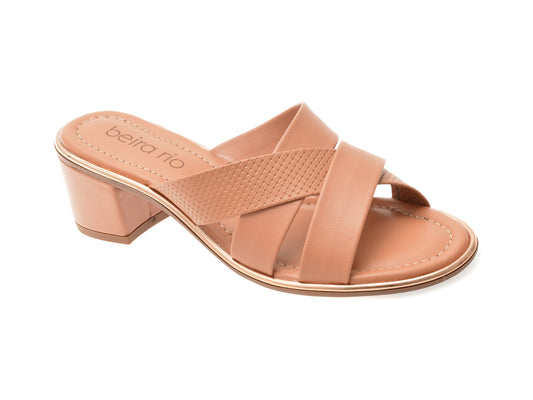 Papuci BEIRA RIO nude, 8379253, din piele ecologica