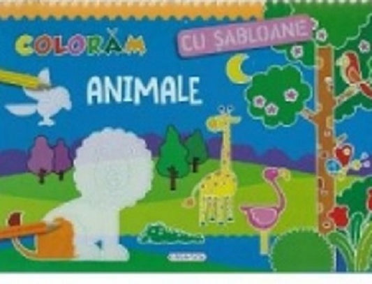 Coloram cu sabloane Animale 