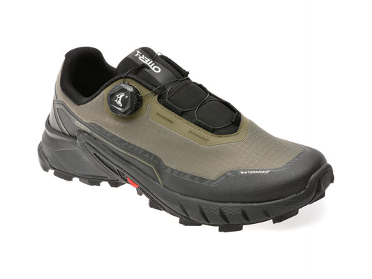 Pantofi sport OTTER kaki, 902, din material textil