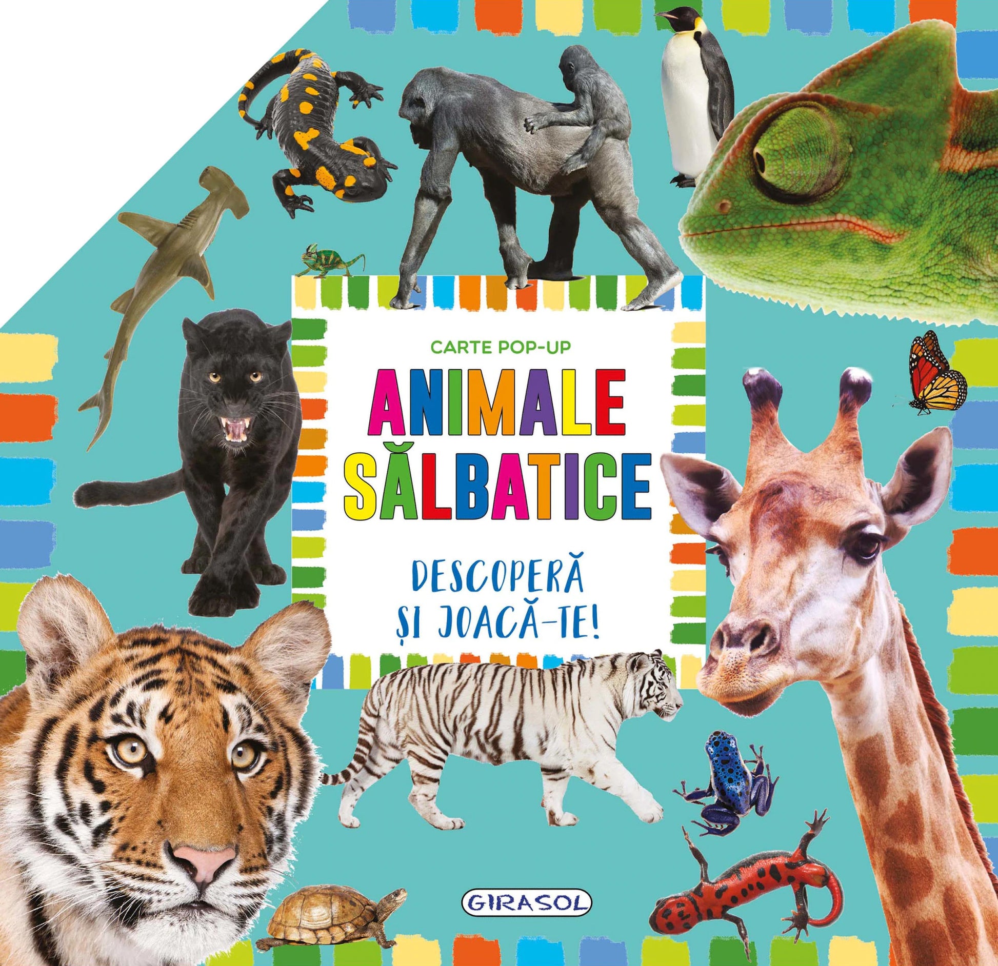 Carte pop-up. Animale salbatice 