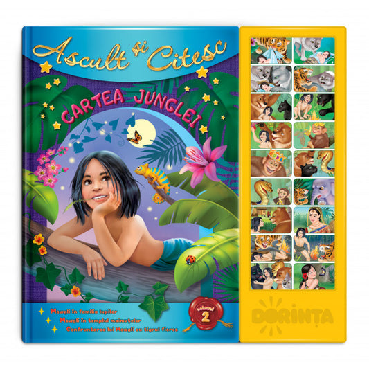 Carte cu sunete - Cartea Junglei 