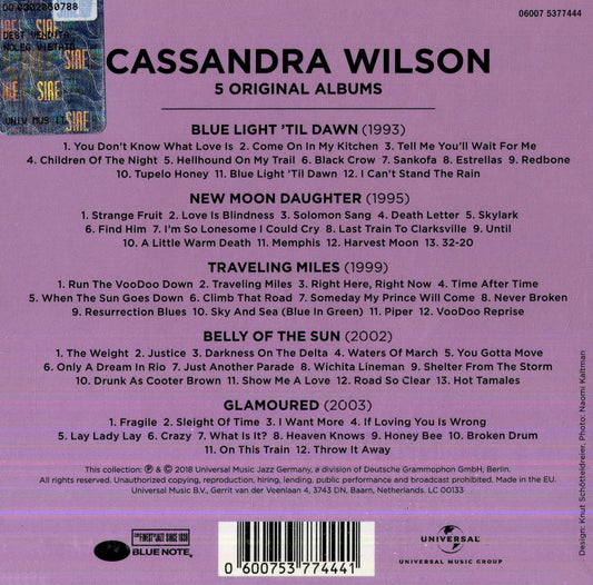 Cassandra Wilson - 5 Original Albums- Cassandra Wilson