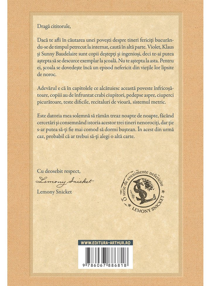 Academia austera - Lemony Snicket