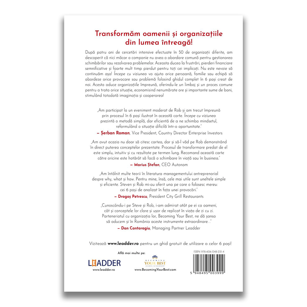 Incepe cu viziunea - Steven Shallenberger, Rob Shallenberger