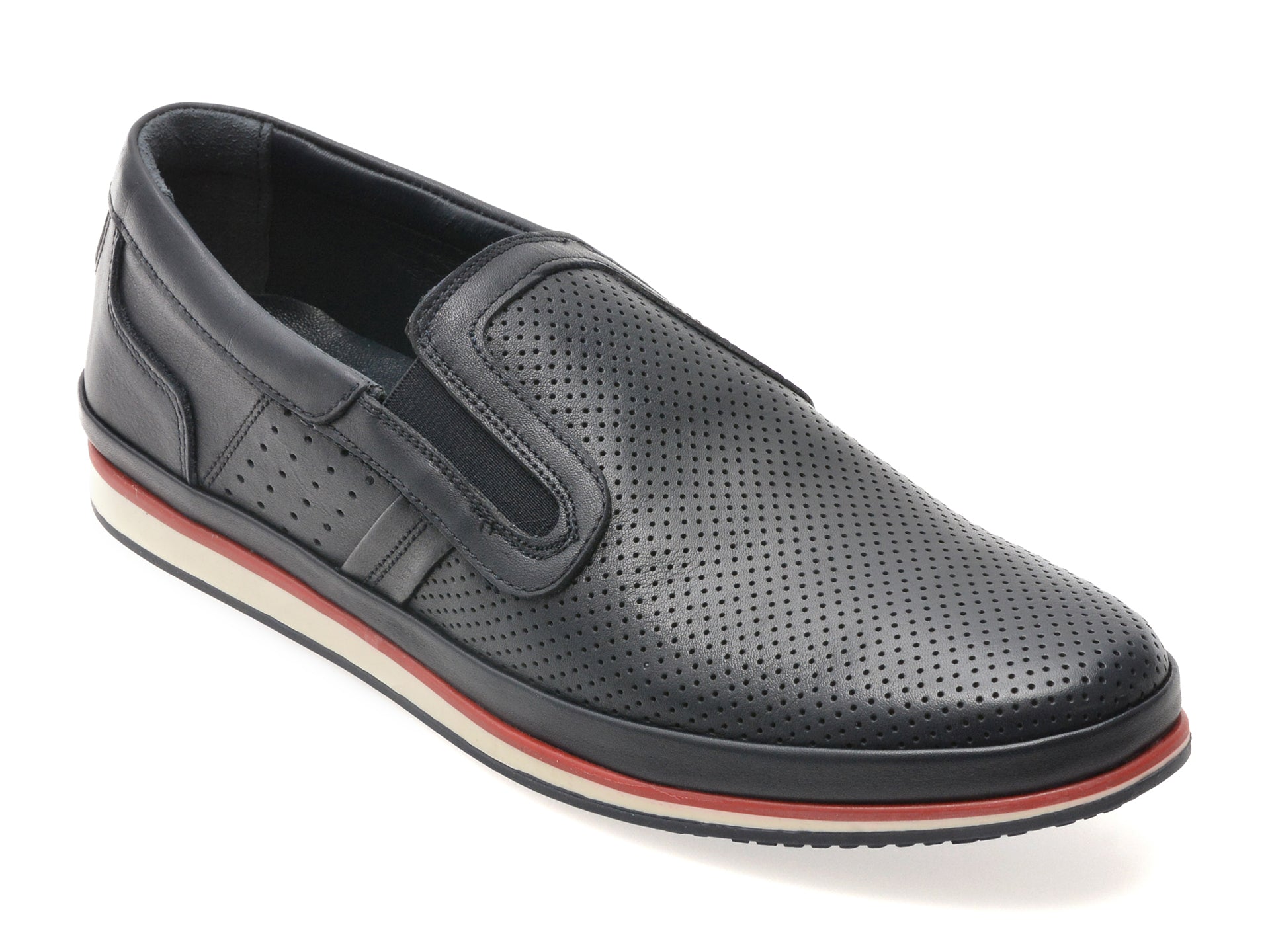Pantofi GRYXX bleumarin, M6303, din piele naturala