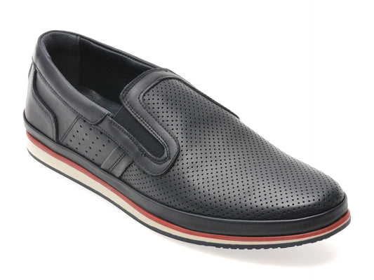 Pantofi GRYXX bleumarin, M6303, din piele naturala