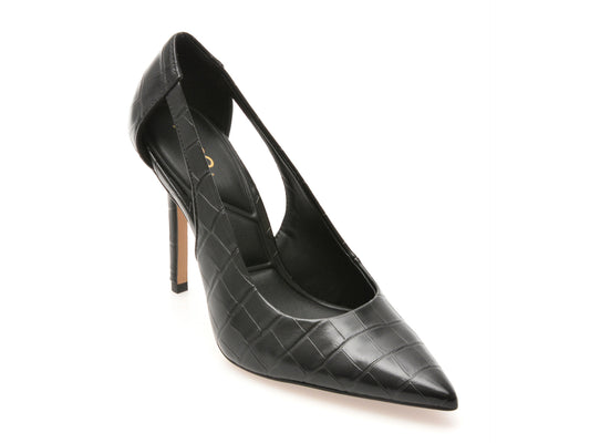 Pantofi eleganti ALDO negri, MESARTHIM 001, din piele ecologica