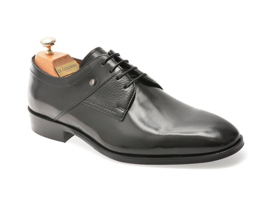 Pantofi eleganti LE COLONEL negri, 48496, din piele naturala
